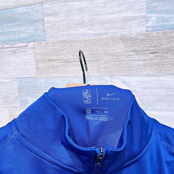 Santa Cruz Warriors NBA G League Nike Golf Dri Fit Pullover Blue Mens XXL 2XL - Picture 5 of 6